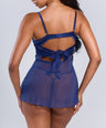 Lorena Dress + Panty in Navy