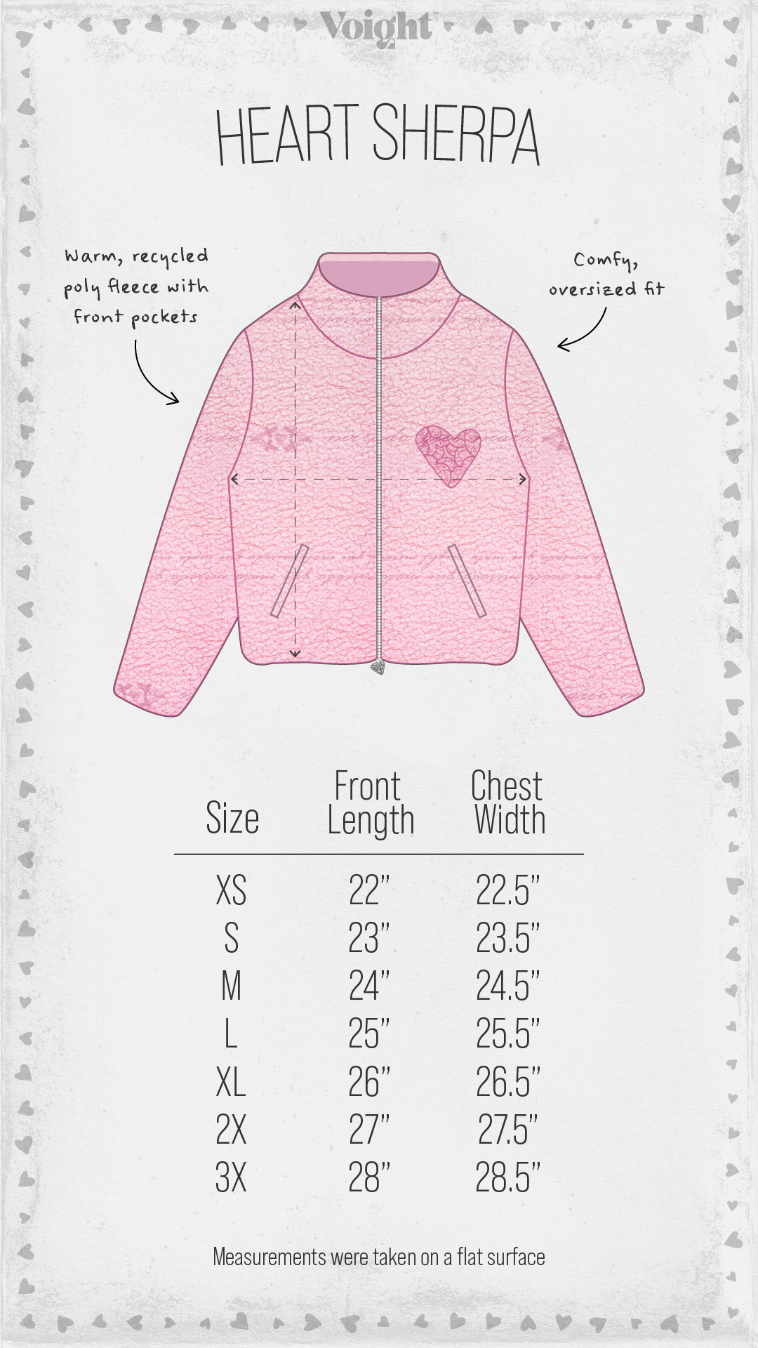 Coven Heart Sherpa in Pink-Coven Heart Sherpa in Pink