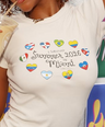 Summer in Miami Tee in Cream