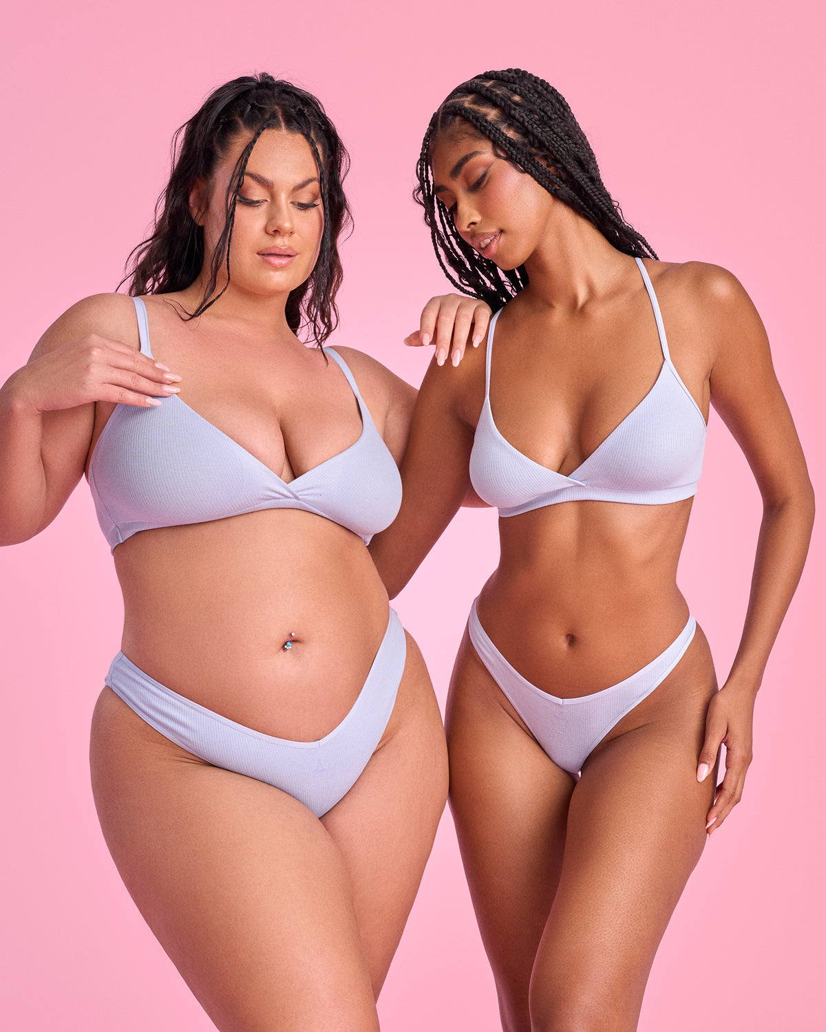 Ribbed Bralette-Ribbed Bralette