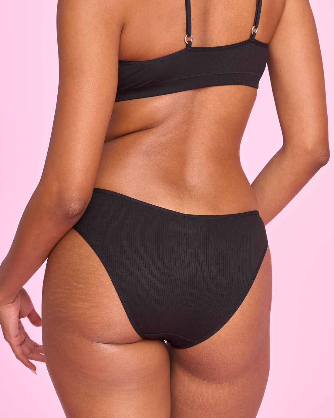 Ribbed Bikini-Ribbed Bikini