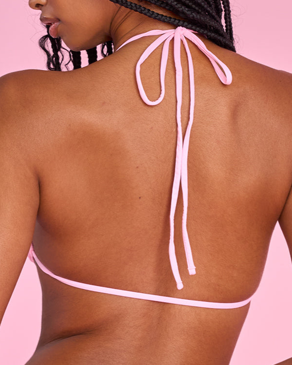 Cherry on Top V-kini Top in Pink