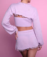Poppy Top + Skirt Set in Lilac