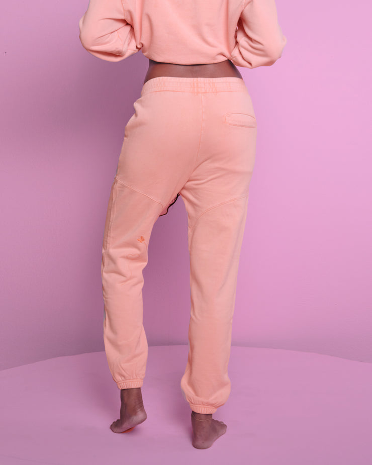 Butterfly Sweatpant in Peach