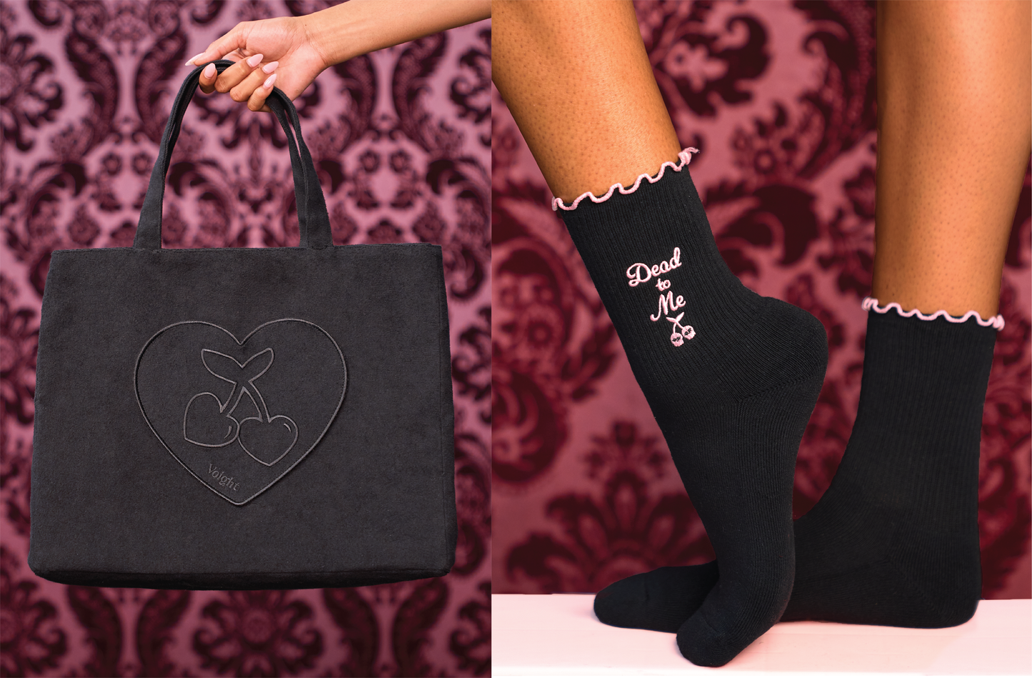 Dead to Me Socks & Tote Bag