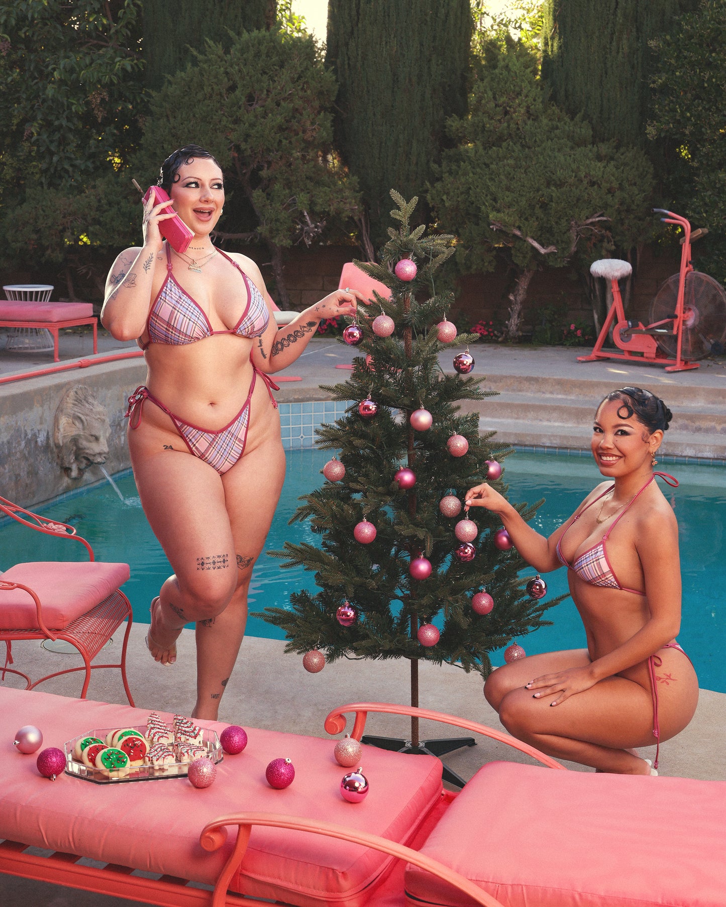 PRE-ORDER Mace V-kini Set in Plaid