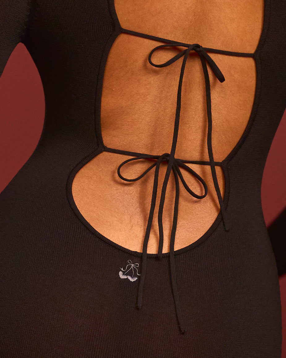 Patricia Keyhole Dress in Black Patricia Keyhole Dress in Black