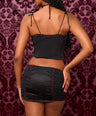 Vixen Bustier Set in Black