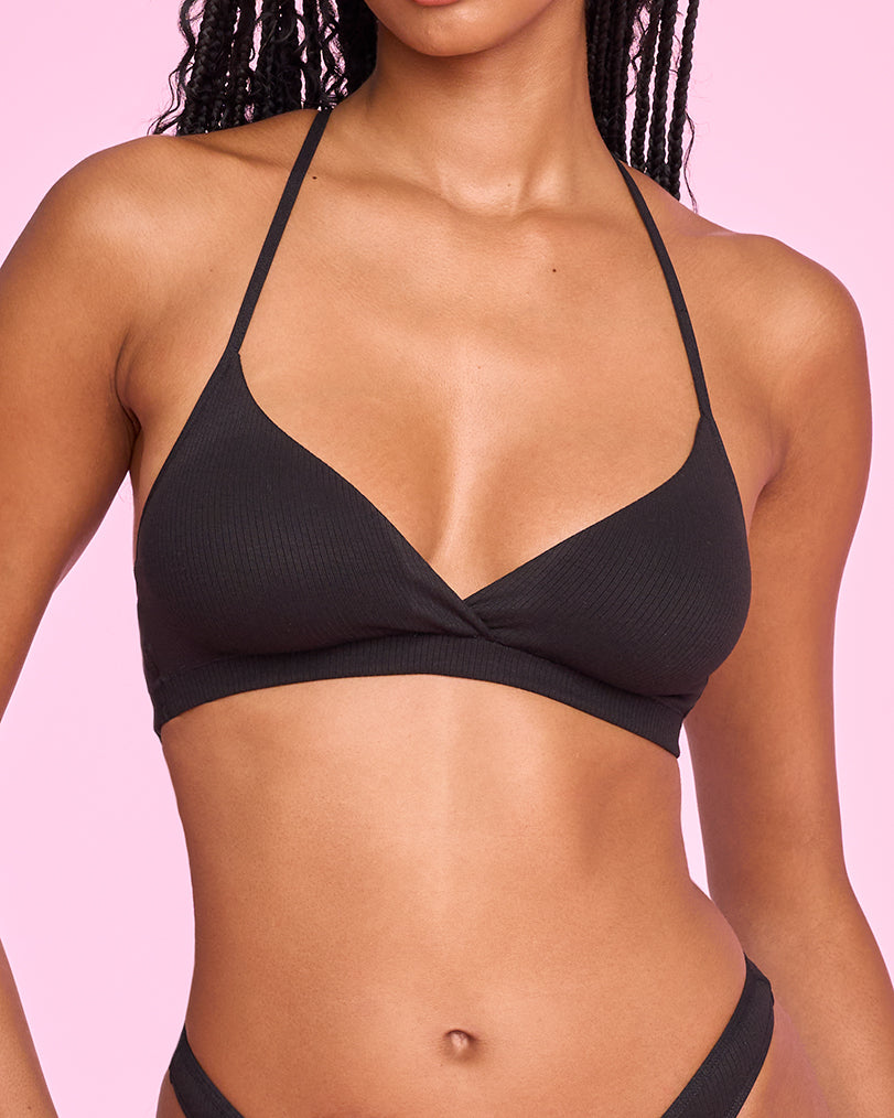 Ribbed Bralette-Ribbed Bralette