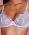 Cherry Bomb Lingerie Set in Blue