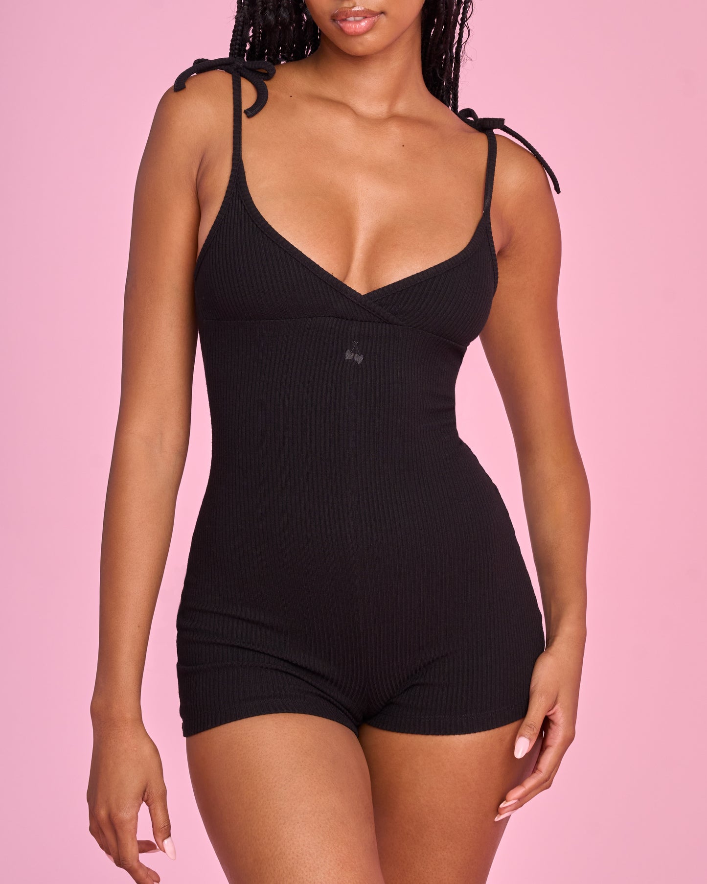 Tank Onesie in Black