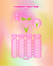 Valentina V-Kini Top in Pink