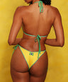 PRE-ORDER Brasil V-kini Set in Yellow