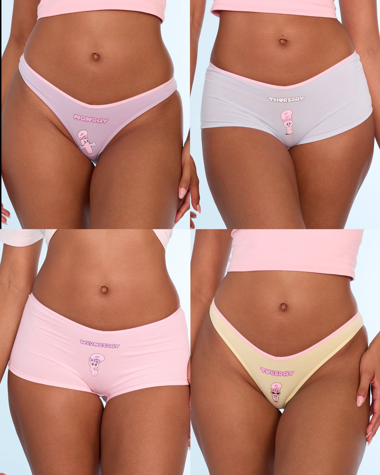Weekday Panty Pack