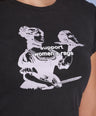 PRE-ORDER Support Women's Rage Tee in Charcoal
