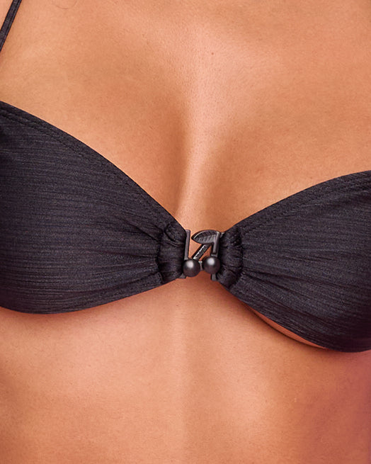 Cherry On Top V-kini Set in Black-Cherry On Top V-kini Set in Black