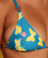 Cassie V-kini Set in Teal