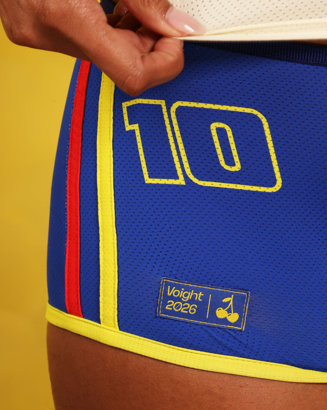 Colombia Mini Shorts in Blue-Colombia Mini Shorts in Blue