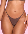 Cotton Thong 3 Pack in Neutrals