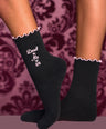 Dead to Me Socks in Black