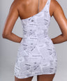 Carrie Dress in Newspaper