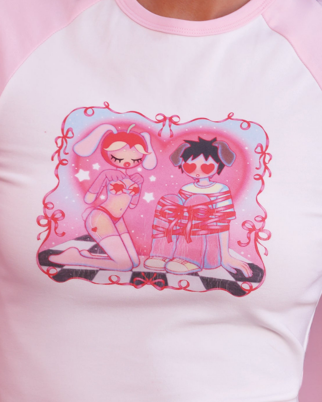Lovergirl Tee in Pink