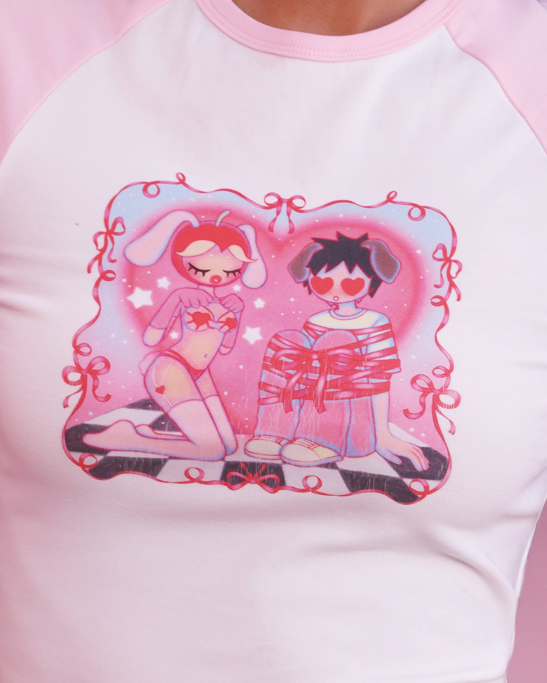 Lovergirl Tee in Pink