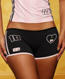 PRE-ORDER Latina League Mini Shorts in Black