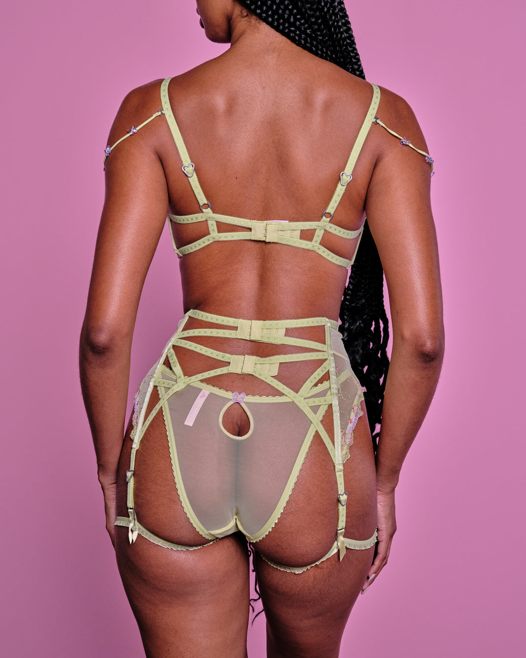 Flora Panty in Green-Flora Panty in Green