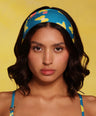Cassie Headband in Teal