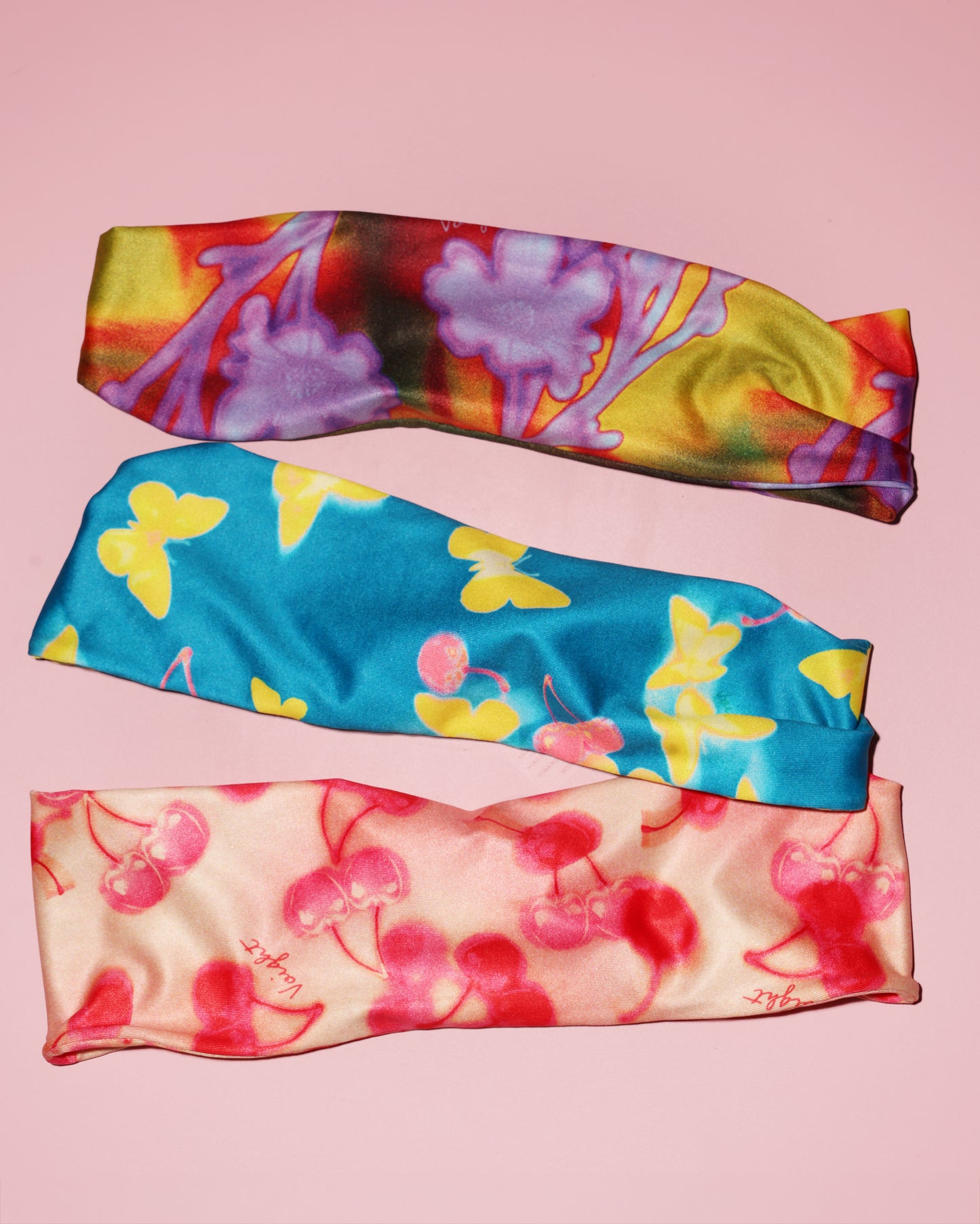 Jules Headband in Cherry