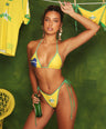 PRE-ORDER Brasil V-kini Set in Yellow