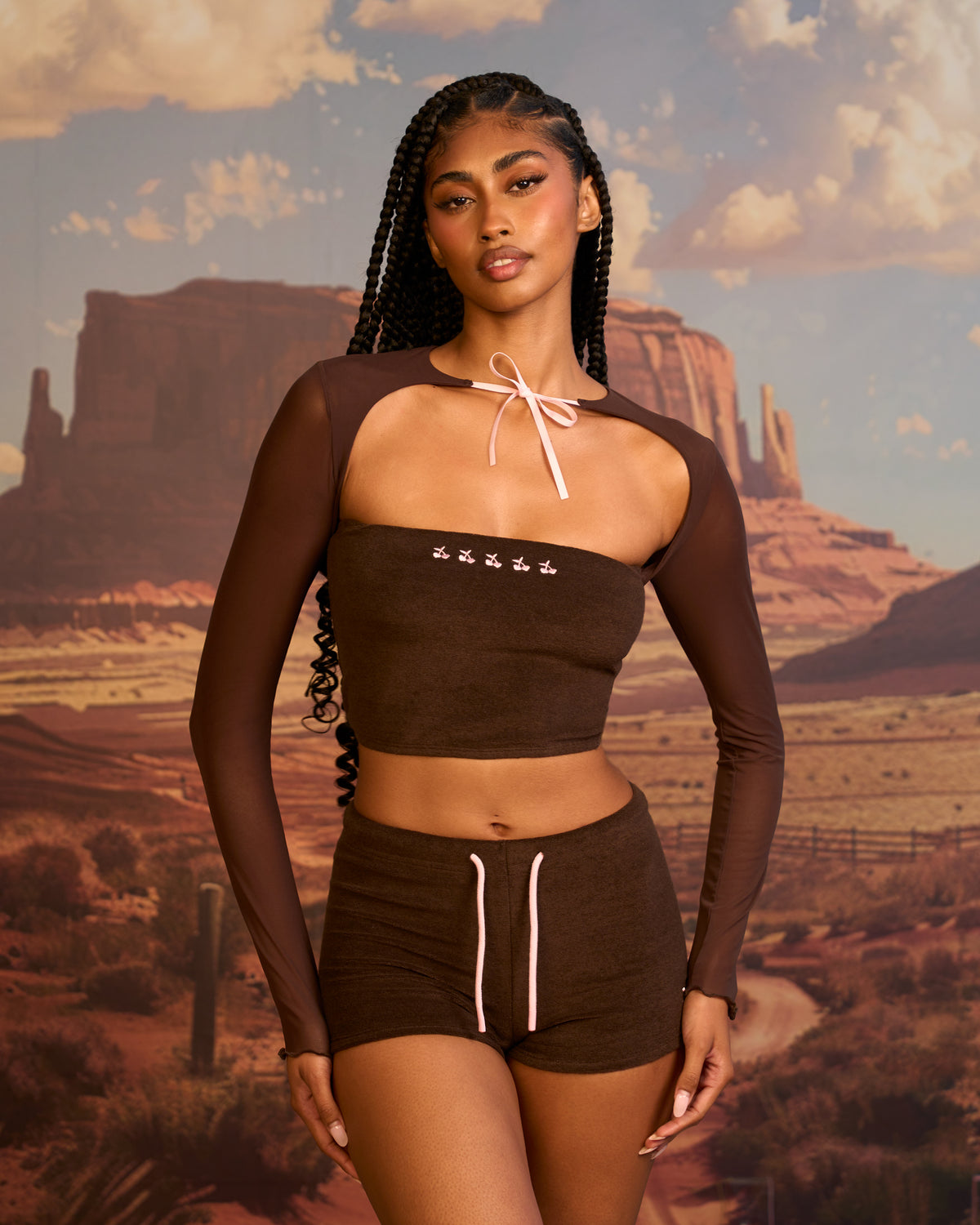 Bibi Top + Shorts Set-Bibi Top + Shorts Set