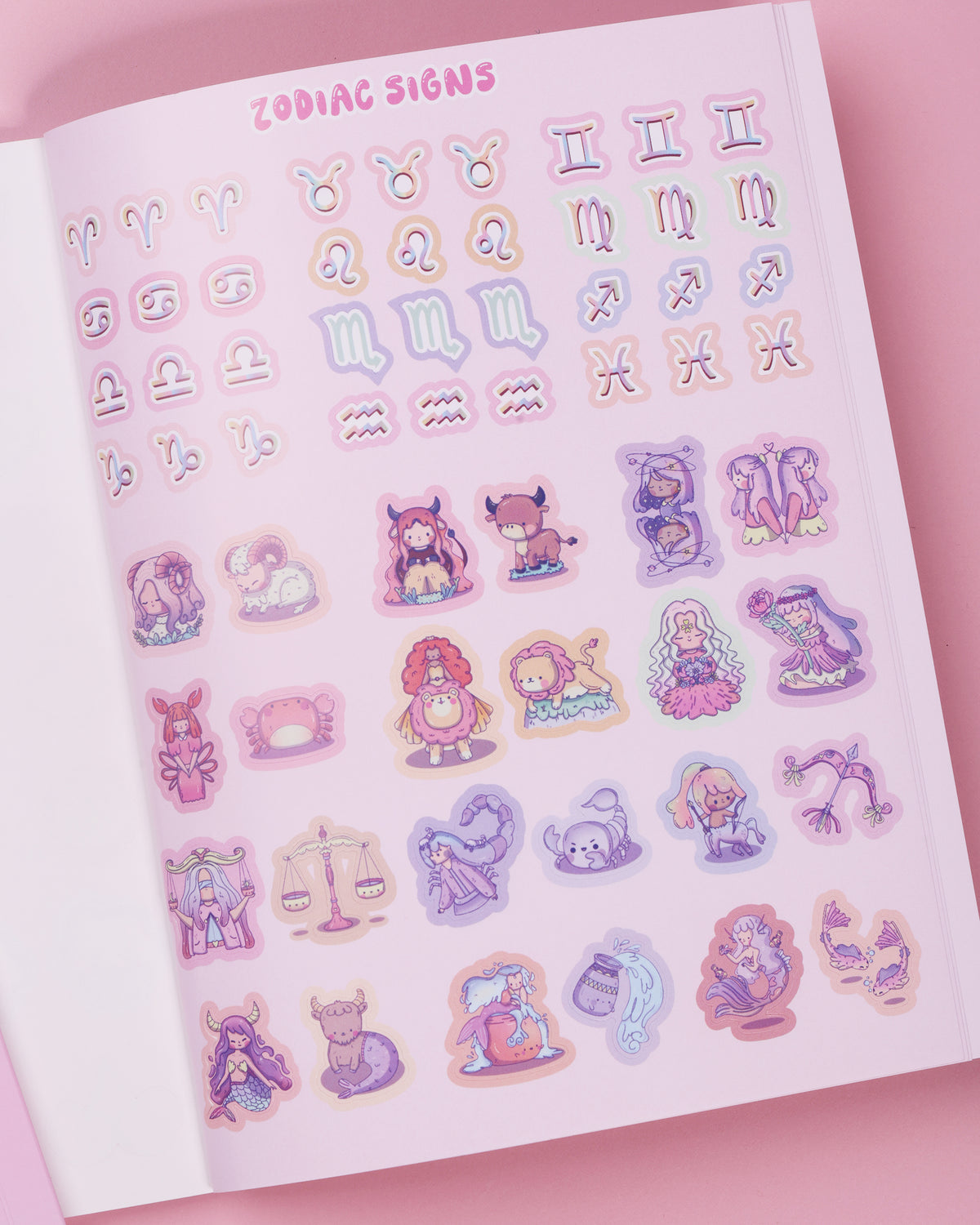 PRE-ORDER Sticker Book 4-Pack