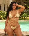 Lottie V-kini Set in Yellow