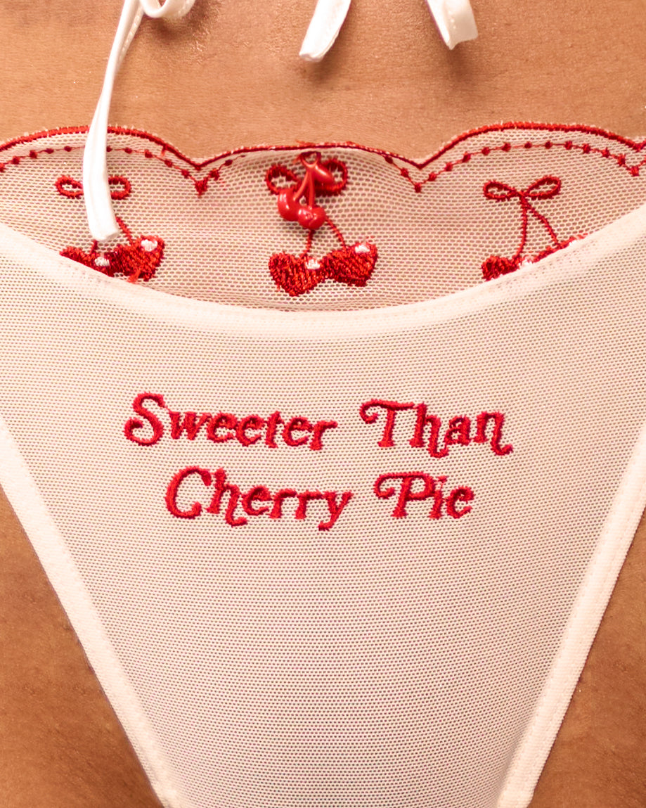 Cherry Pie Bustier Set-Cherry Pie Bustier Set