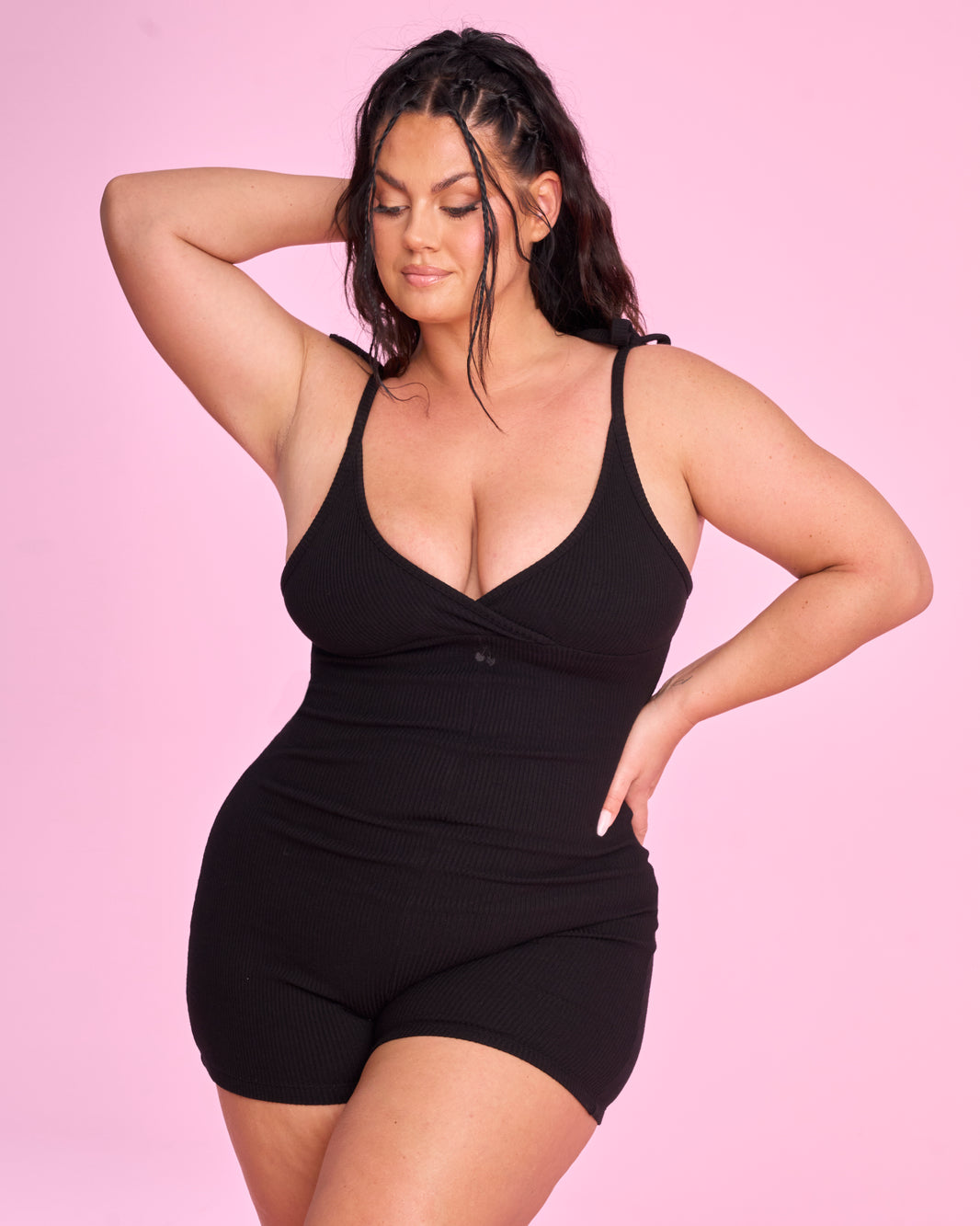 Tank Onesie in Black-Tank Onesie in Black