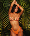 Orchid V-kini Set in Orange