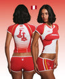 PRE-ORDER Peru Mini Shorts in Red