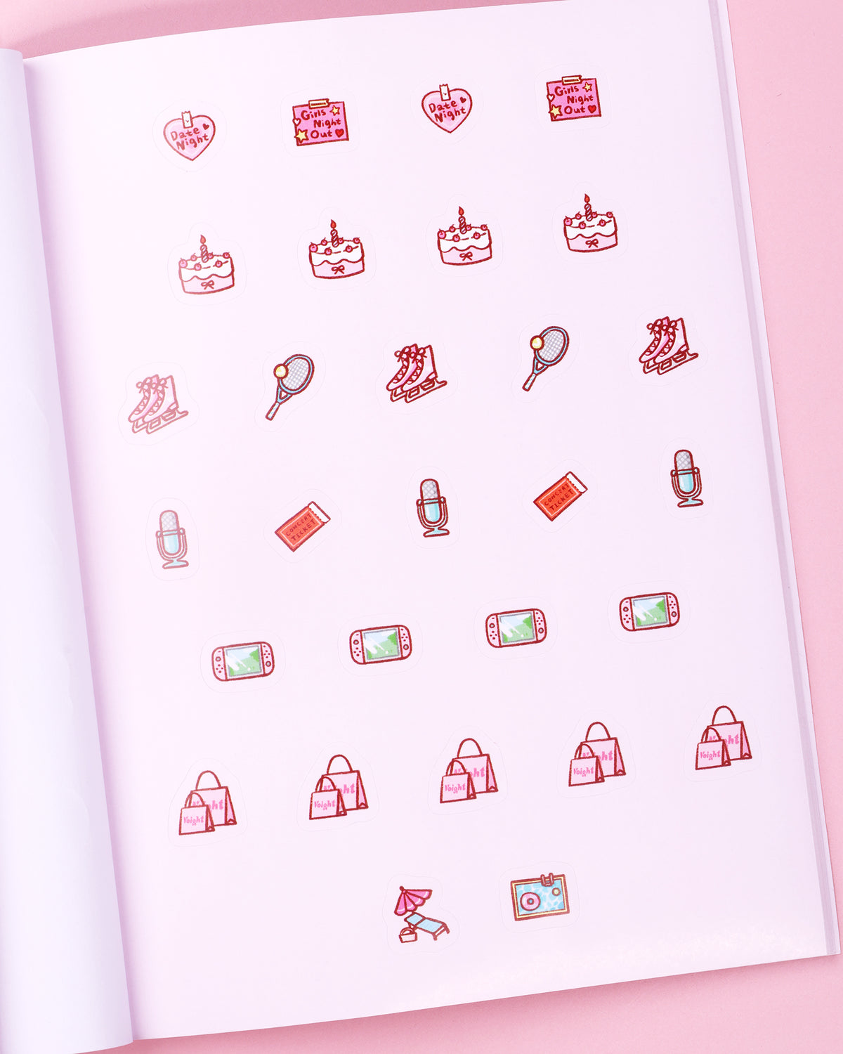 PRE-ORDER Sticker Book 4-Pack