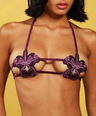 Orchid V-kini Top in Plum