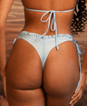 Samira V-kini Bottom in Plaid