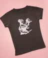 PRE-ORDER Support Women's Rage Tee in Charcoal