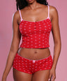 Kylie PJ Set in Red