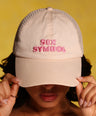 Sex Symbol Hat in Cream