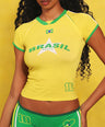 PRE-ORDER Brasil Jersey in Yellow