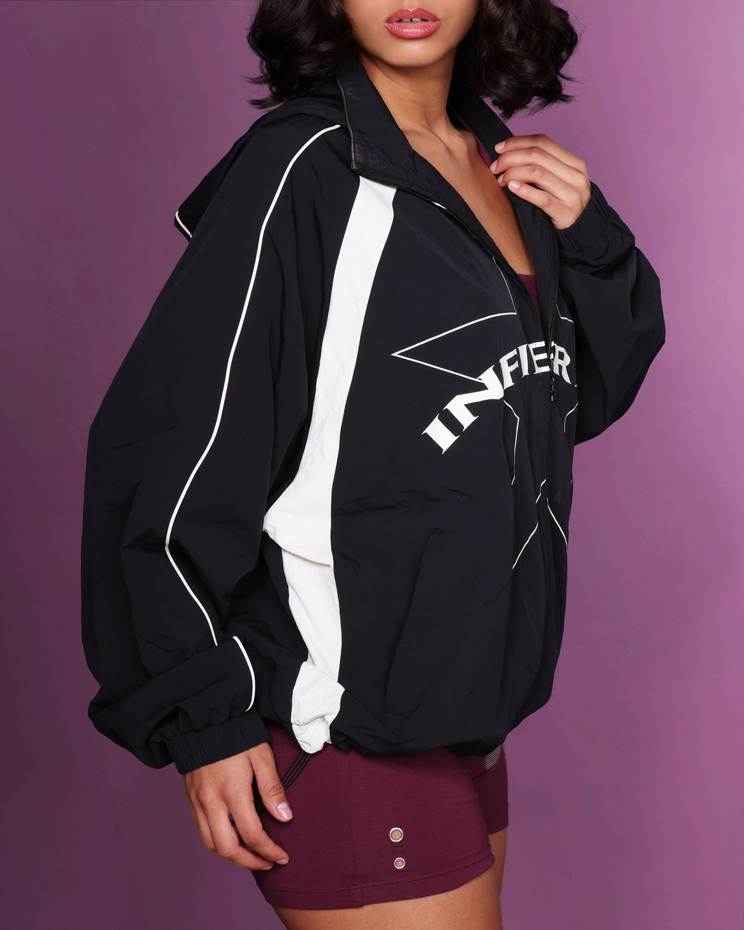 Infierno Windbreaker Jacket-Infierno Windbreaker Jacket