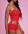 Kylie PJ Set in Red