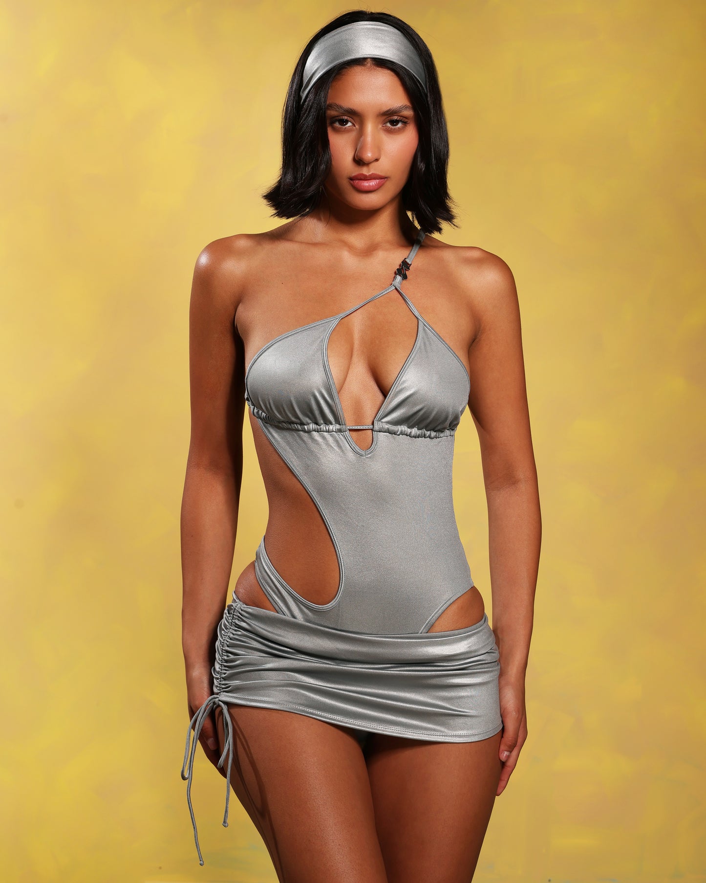 Zenon Skirt in Silver
