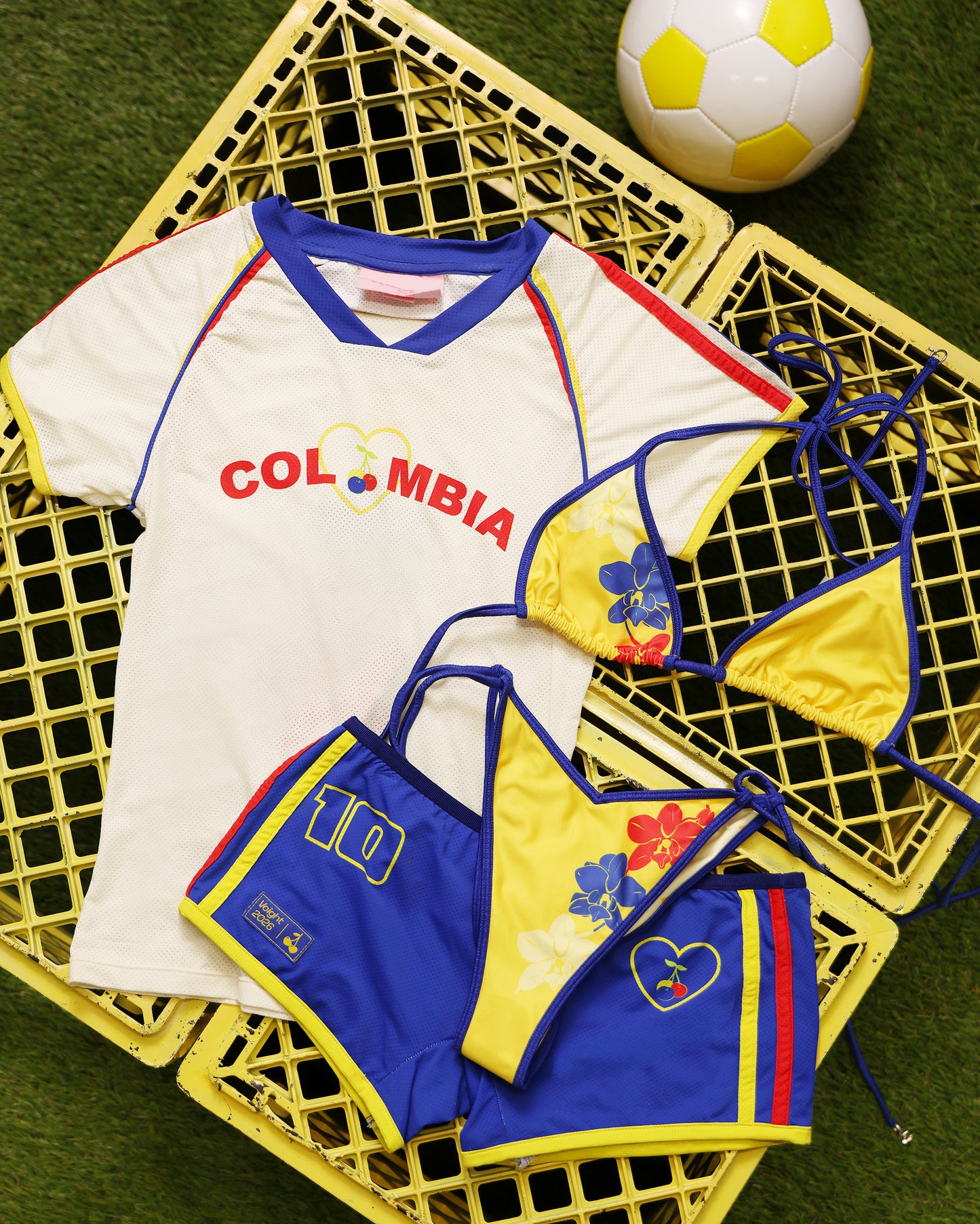 PRE-ORDER Colombia Jersey in Yellow